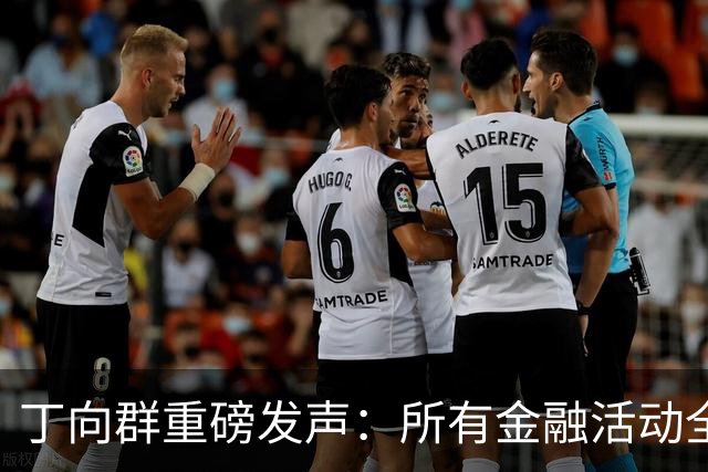 丁向群重磅发声：所有金融活动全部纳入监管，监管制度要成“带电高压线”