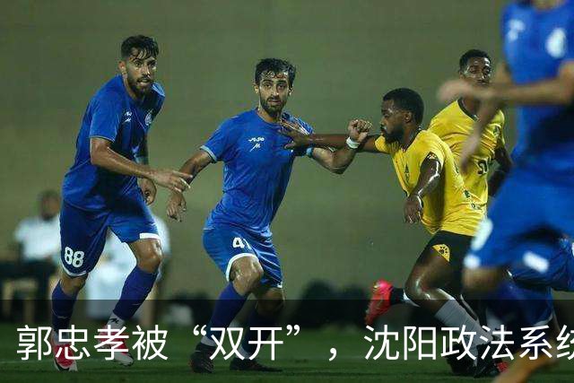 郭忠孝被“双开”，沈阳政法系统的看门人，没能看住自己